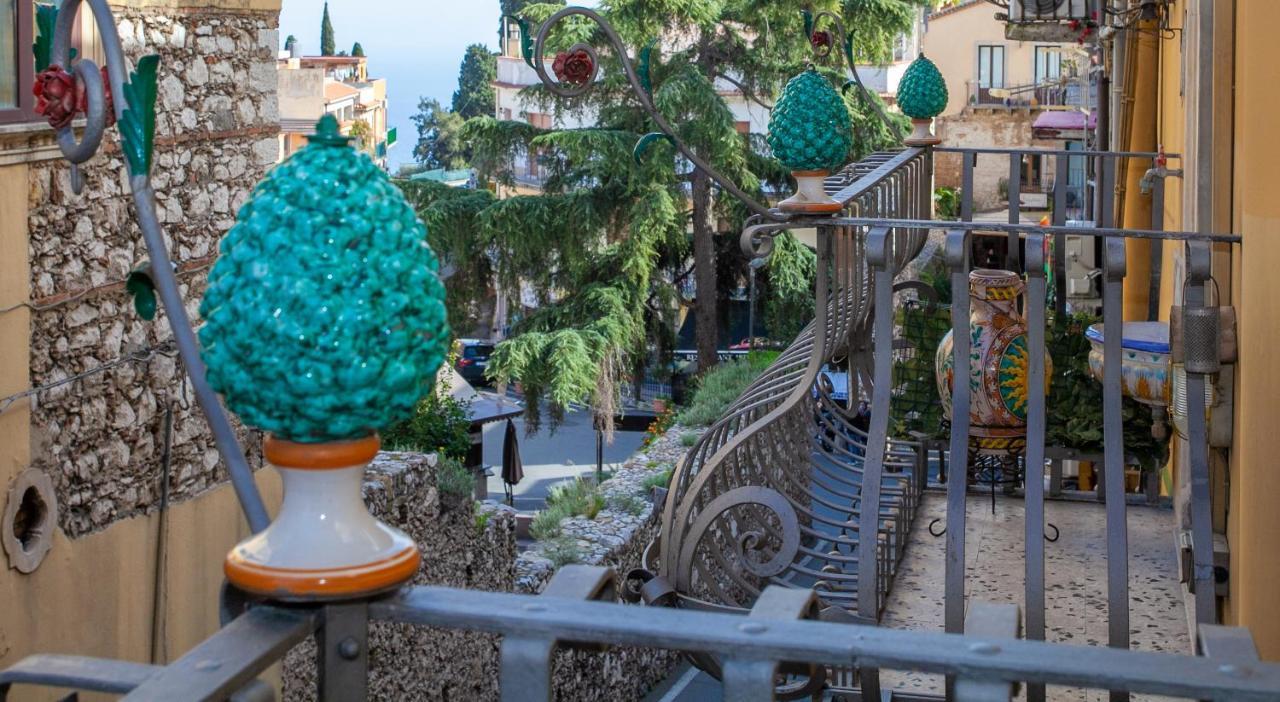 Casa Rosa Lejlighed Taormina Eksteriør billede