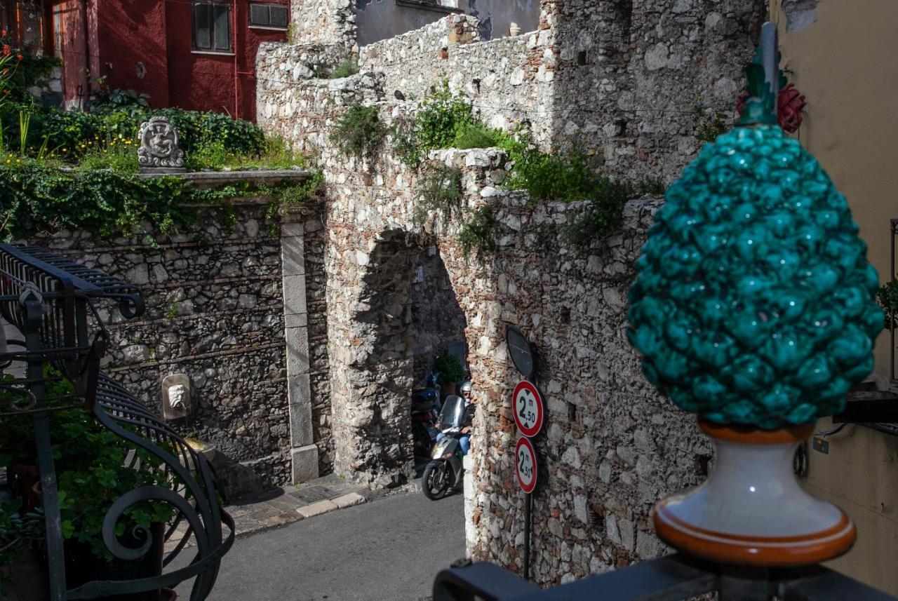 Casa Rosa Lejlighed Taormina Eksteriør billede