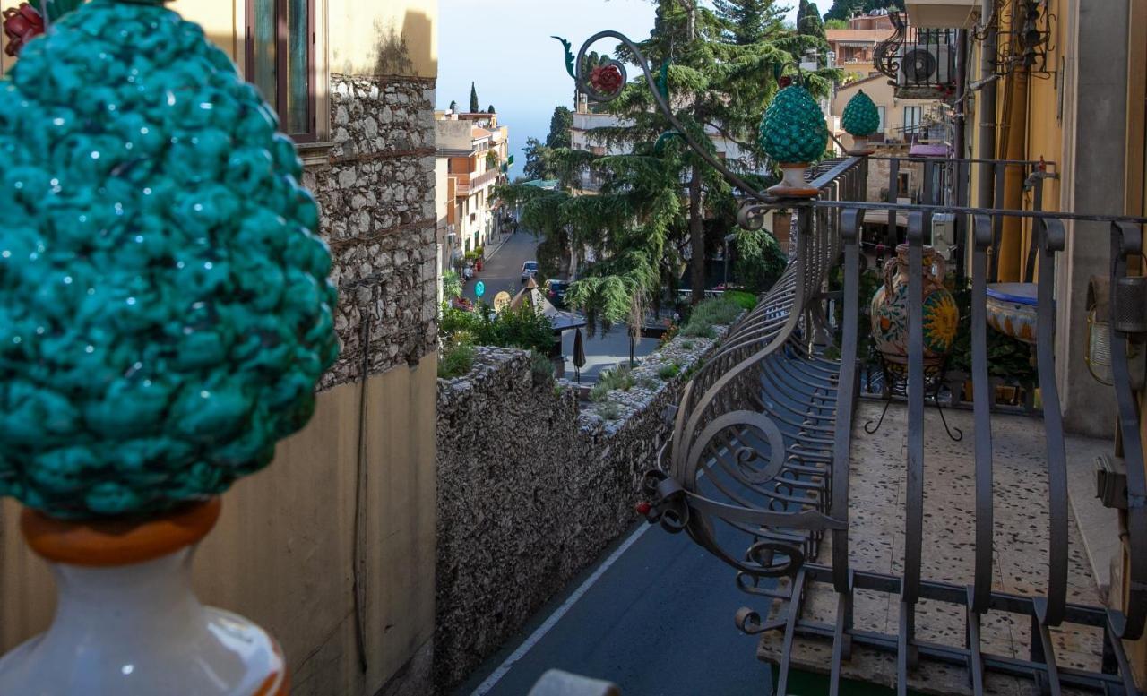 Casa Rosa Lejlighed Taormina Eksteriør billede